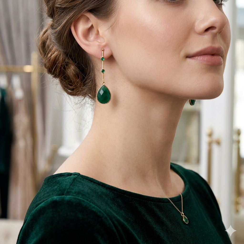 Emerald Line Drops