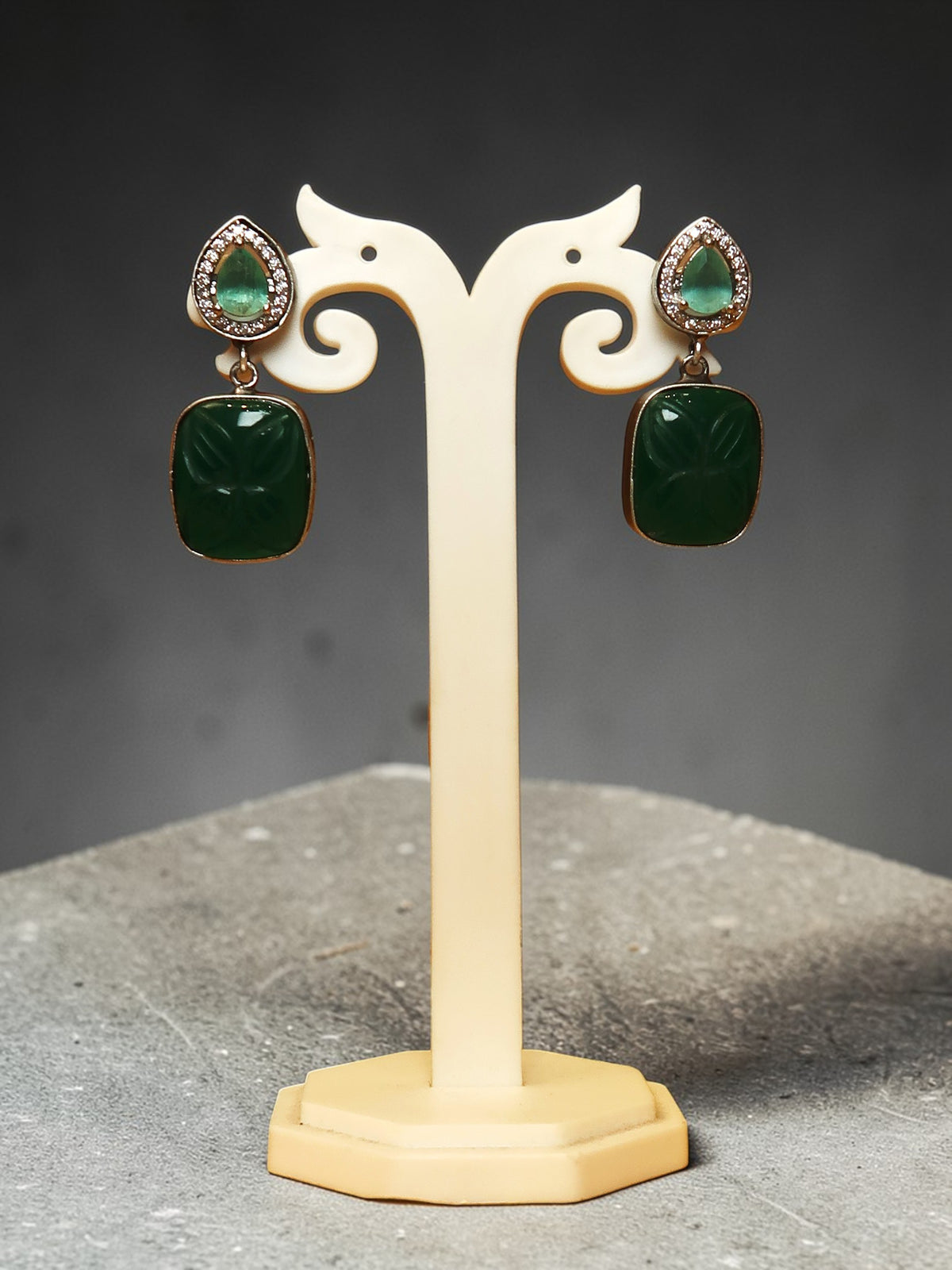 Oxidised Hasli Set