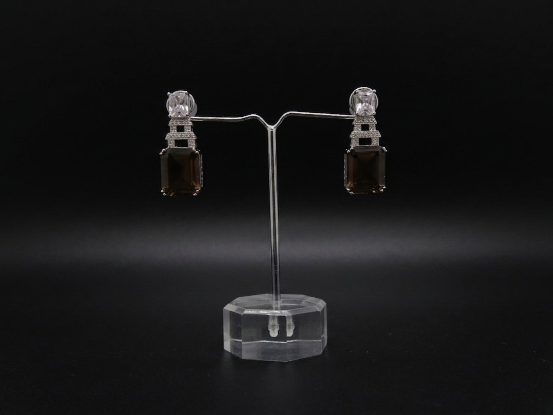 Smoky Crystal Elegance