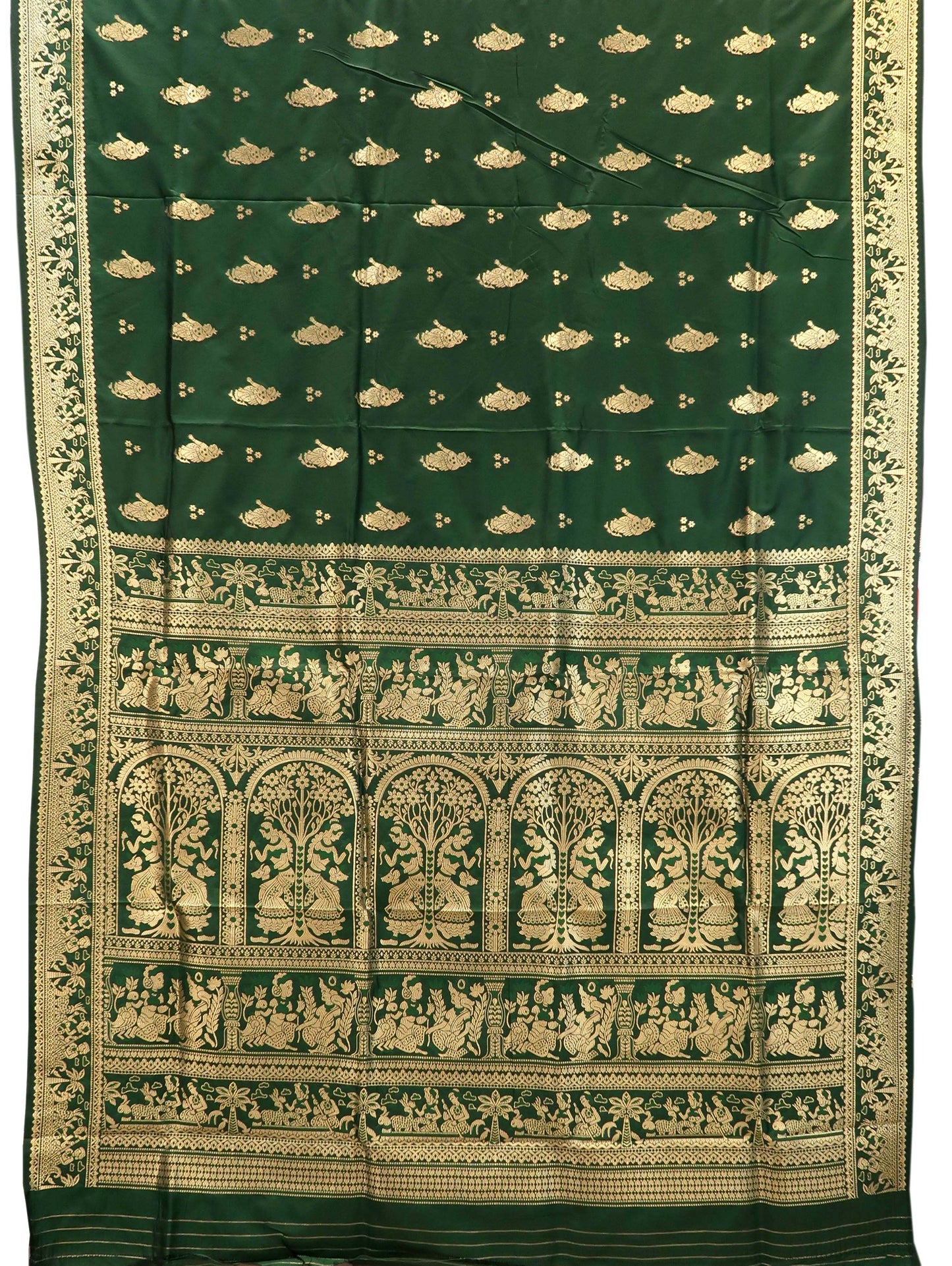Semi Silk Baluchari Saree