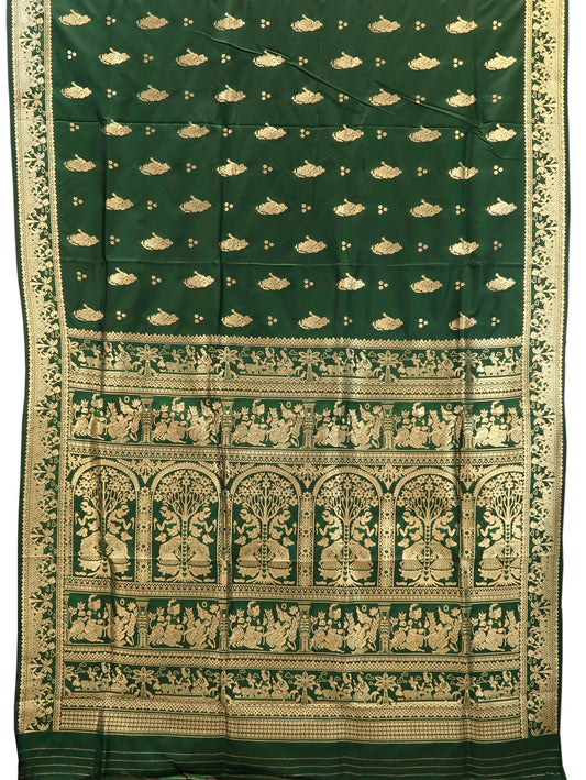 Semi Silk Baluchari Saree