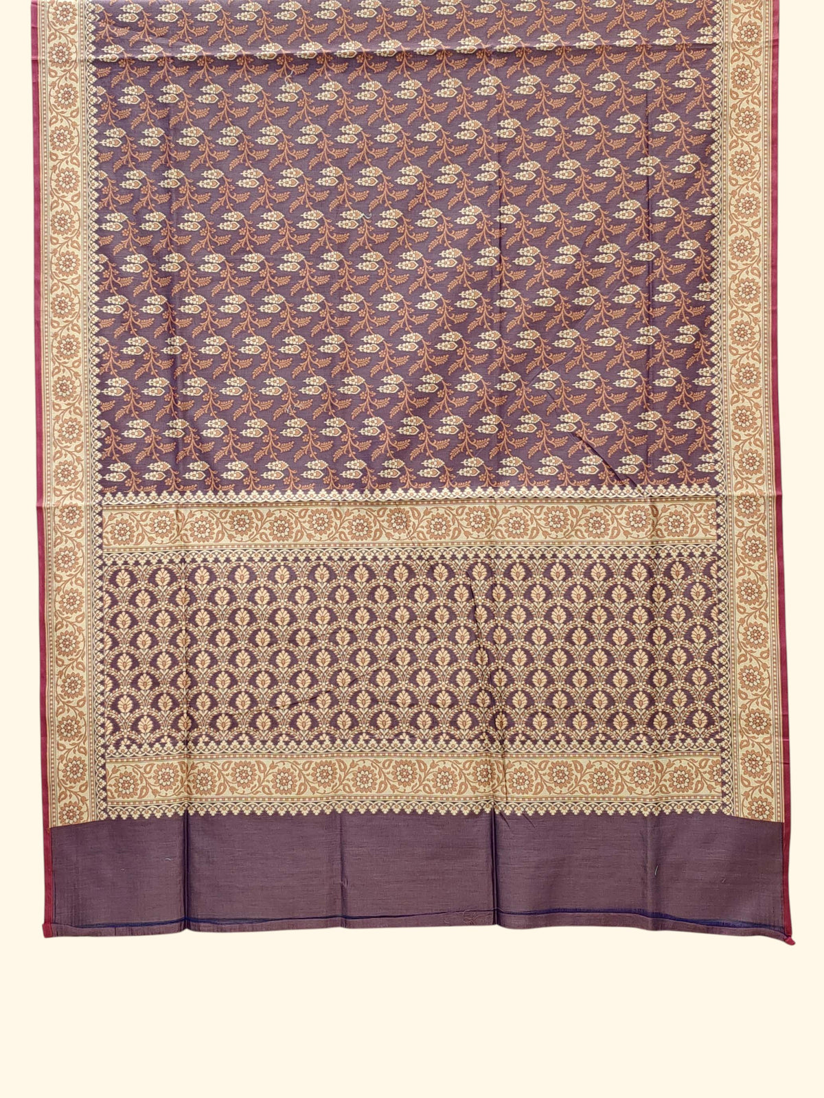 Kora Cotton Banarasi Saree