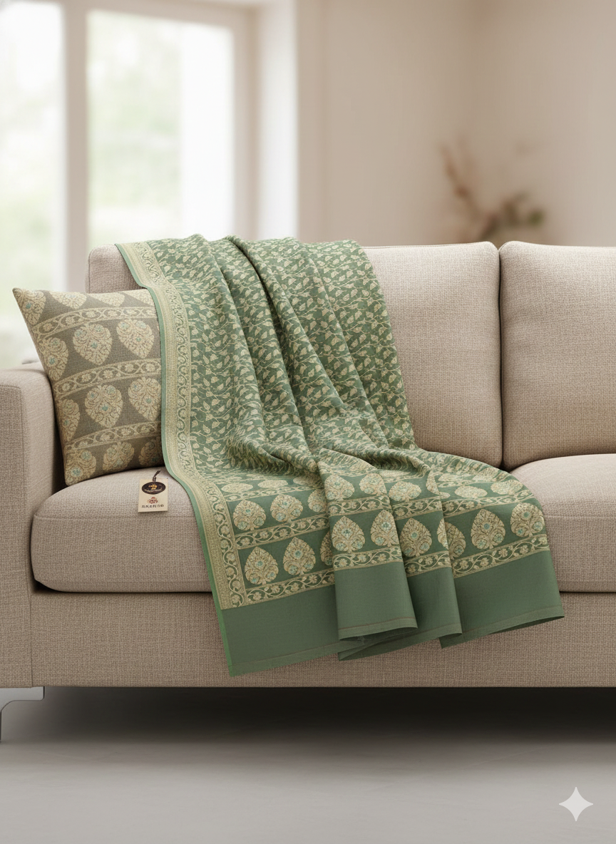 Kora Cotton Banarasi Saree