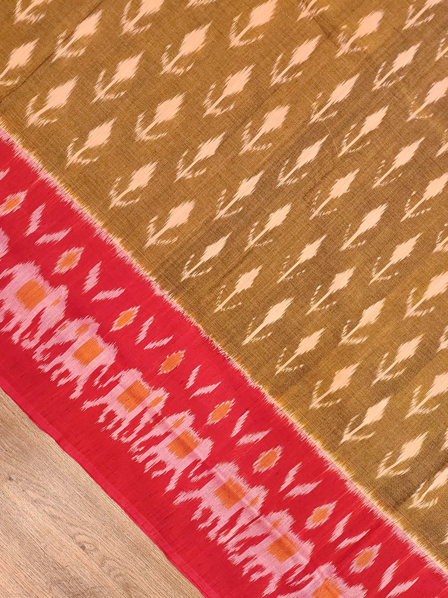 Cotton Ikat Saree