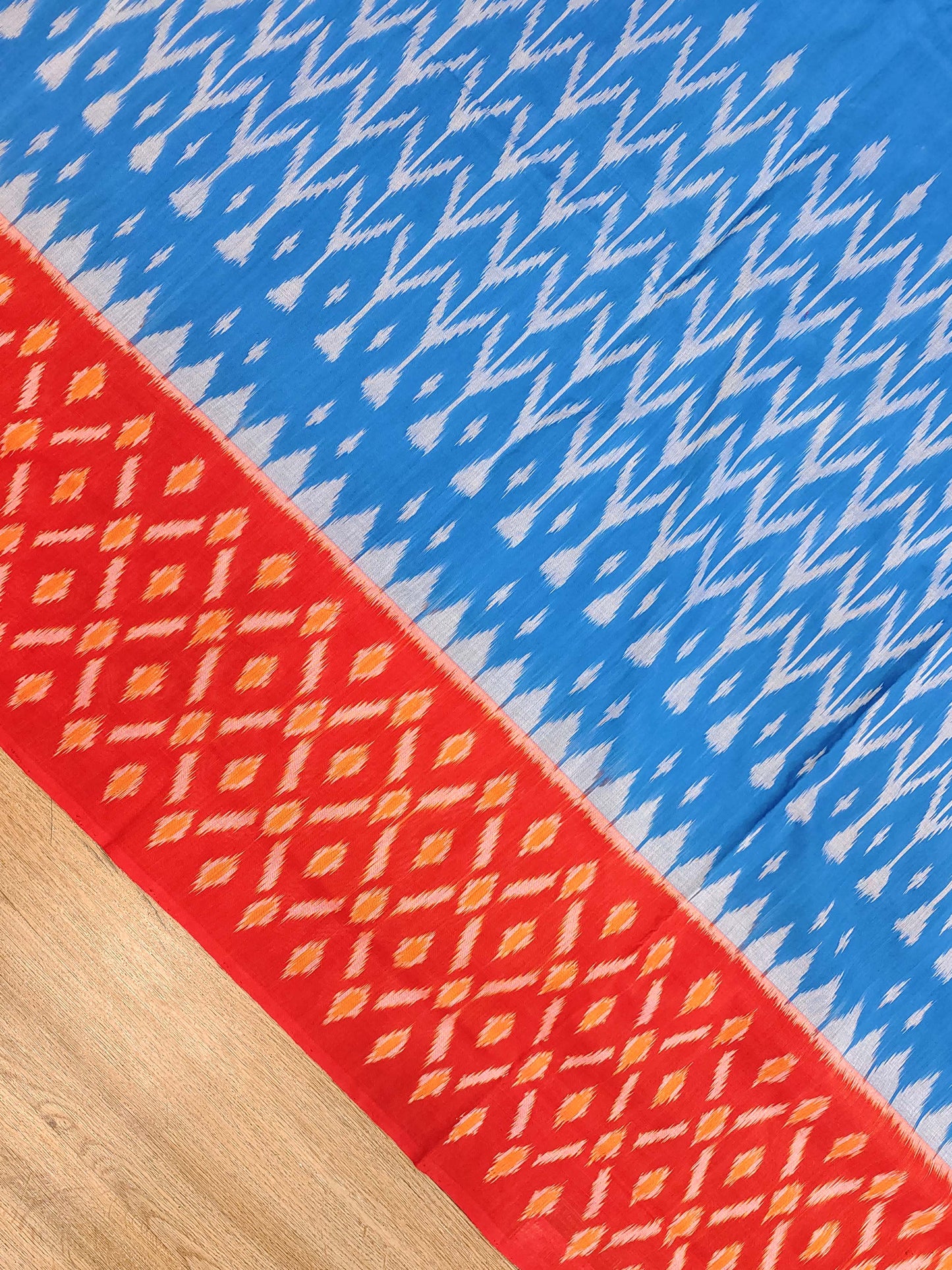 Cotton Ikat Saree