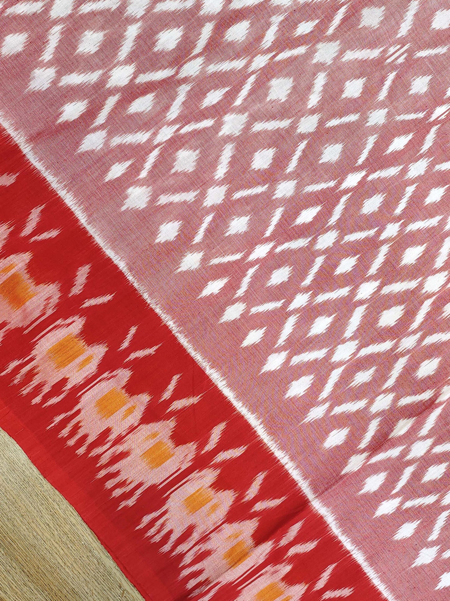 Cotton Ikat Saree