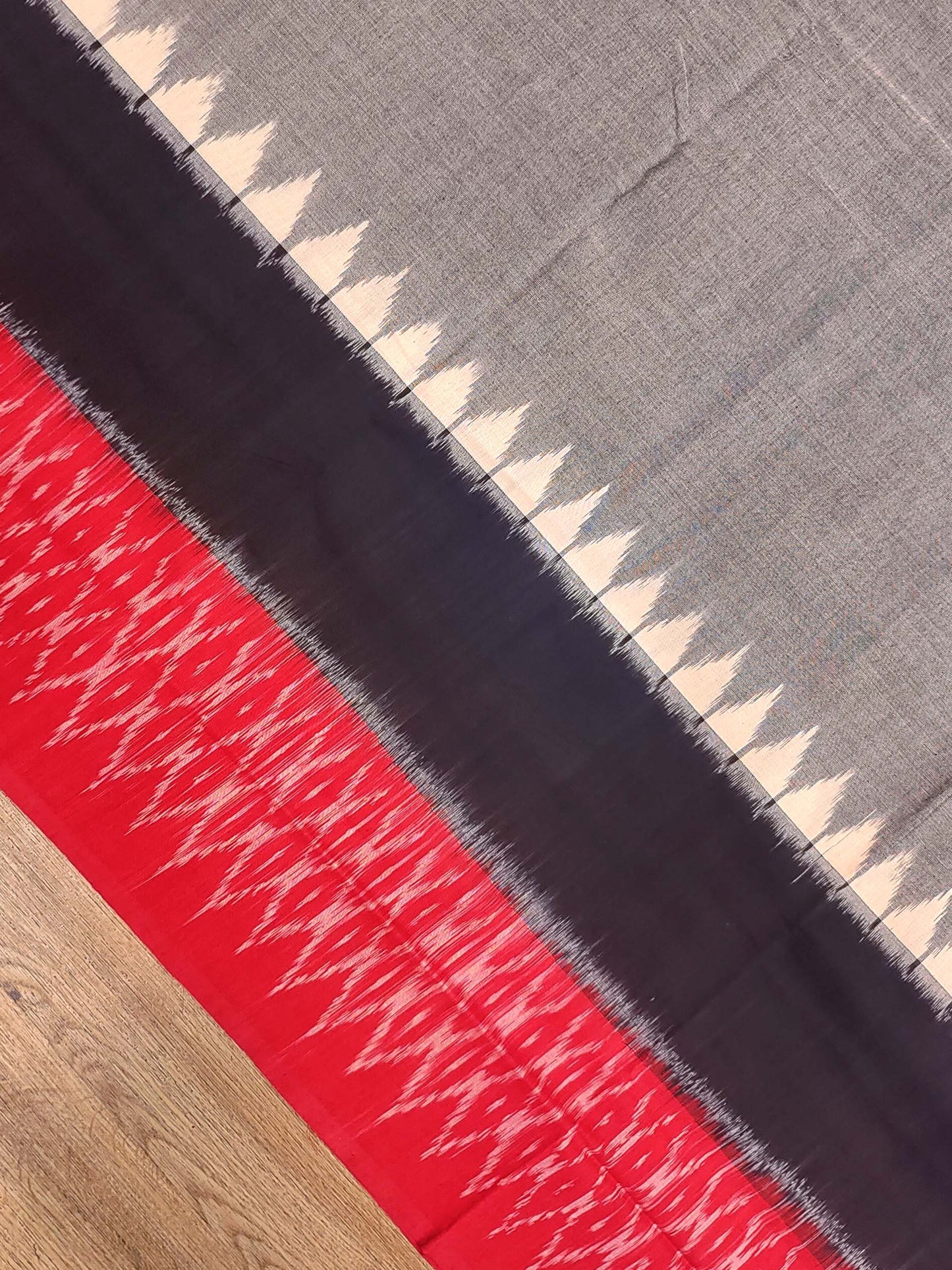 Cotton Ikat Saree