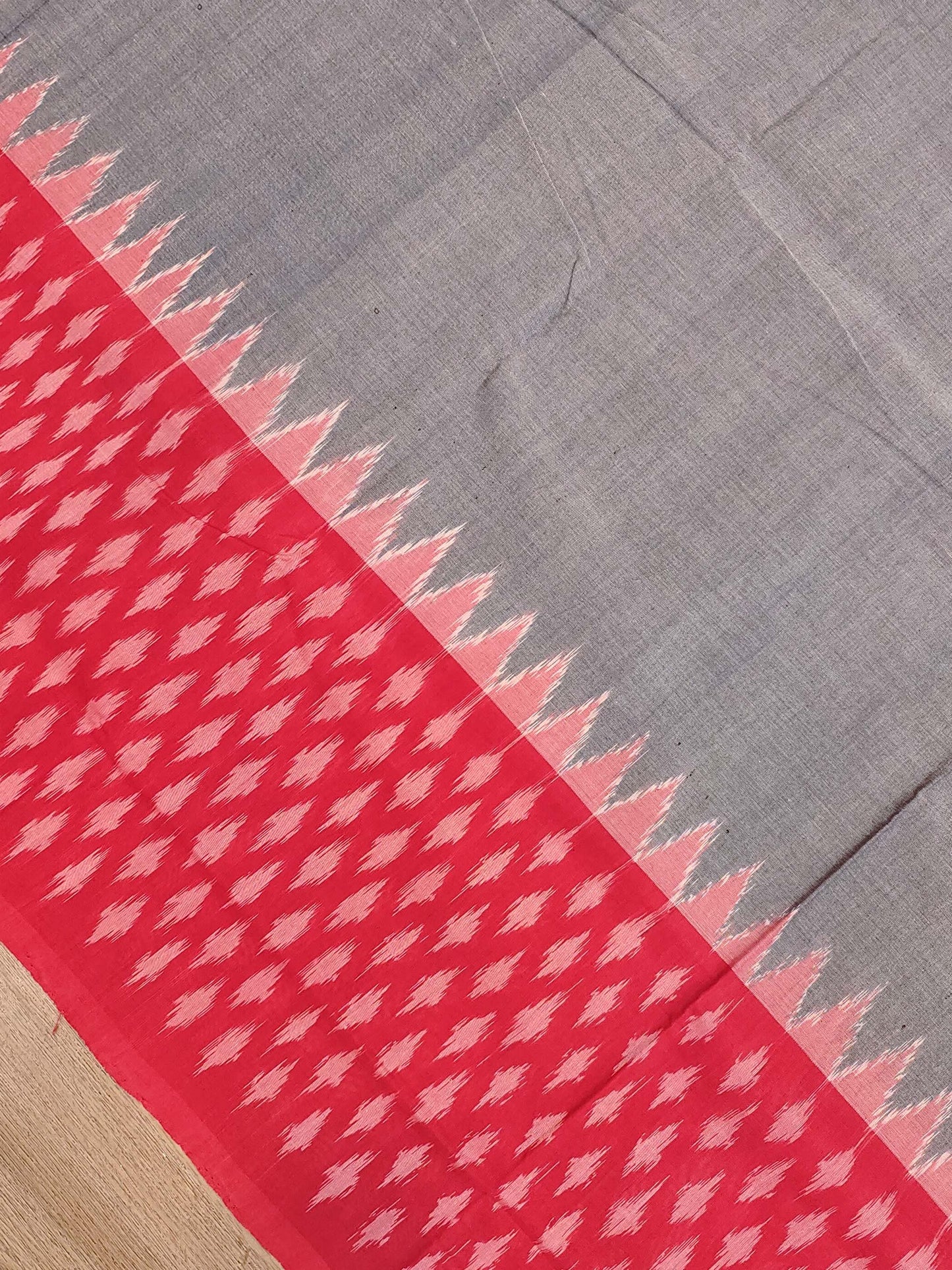 Cotton Ikat Saree