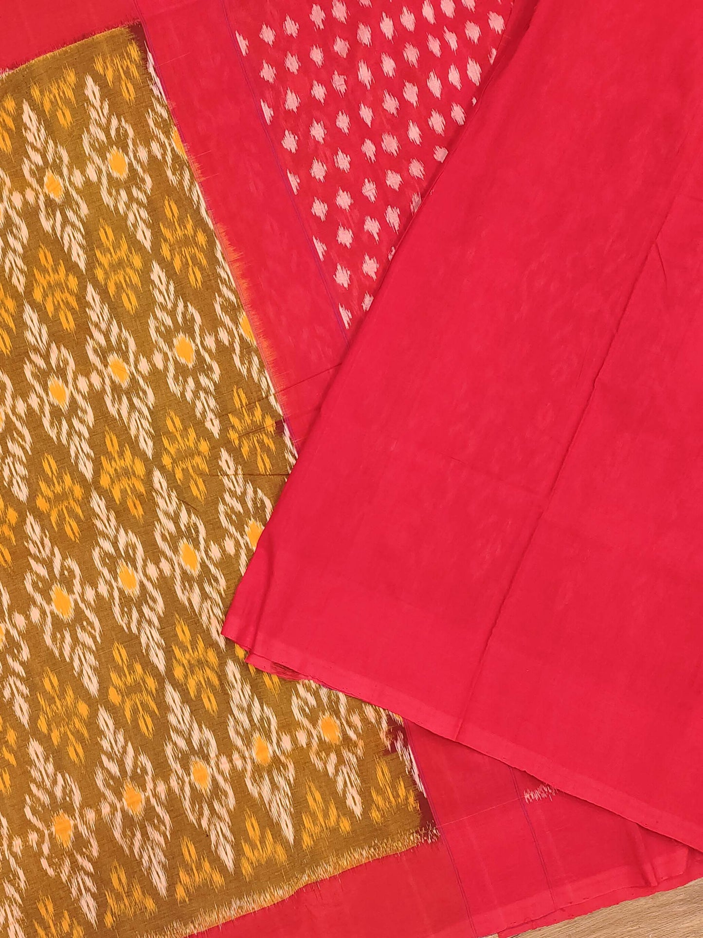 Cotton Ikat Saree