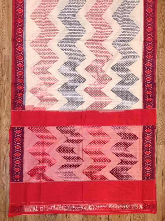 Cotton Ikat Saree
