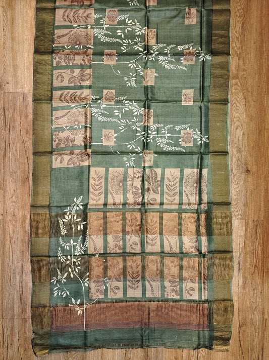 Tussar Print