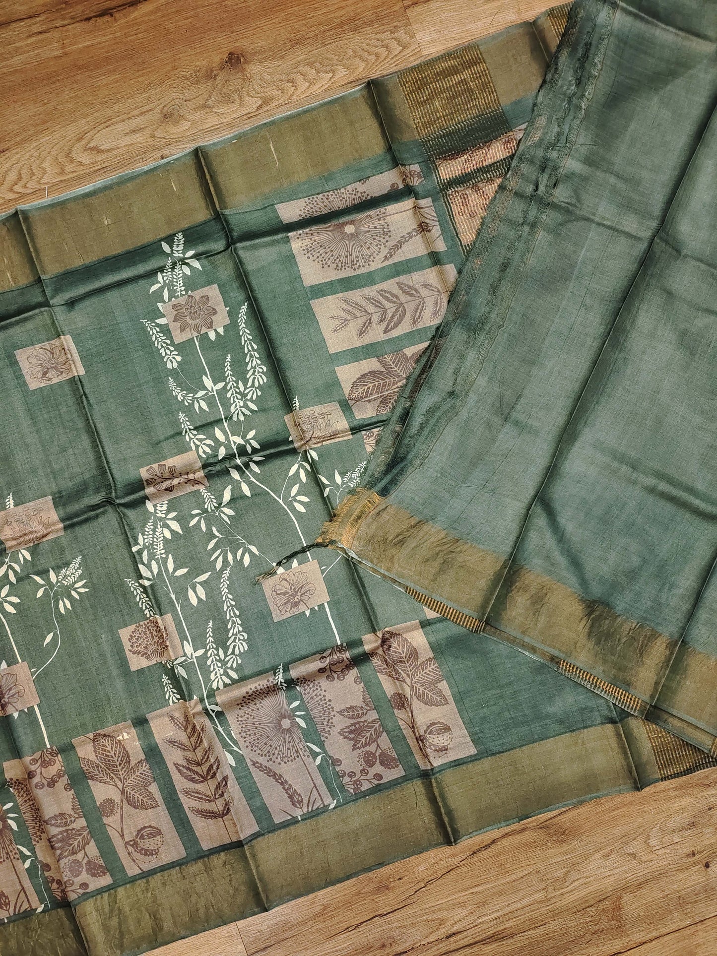 Tussar Print