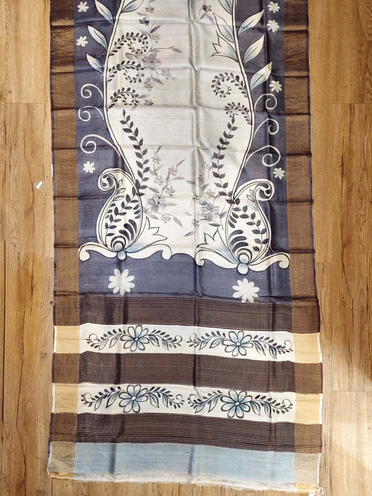Tussar Print