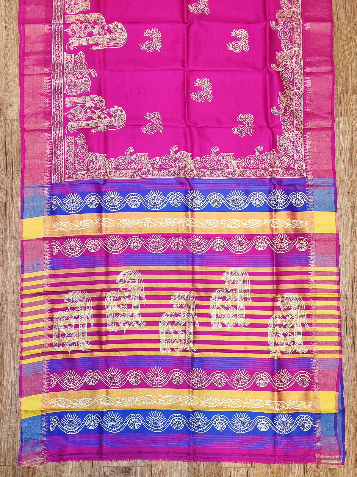 Bishnupuri Silk Print