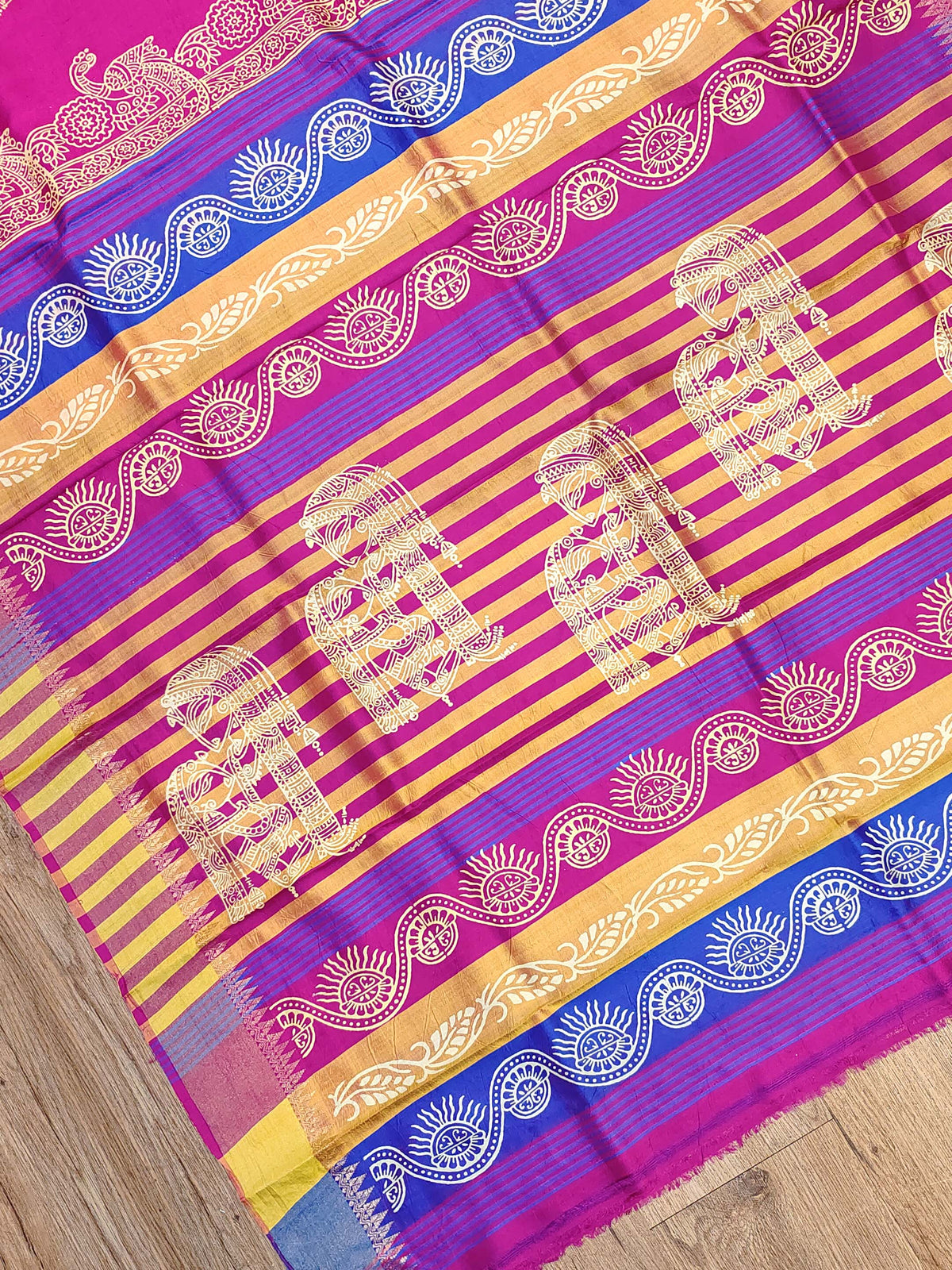 Bishnupuri Silk Print