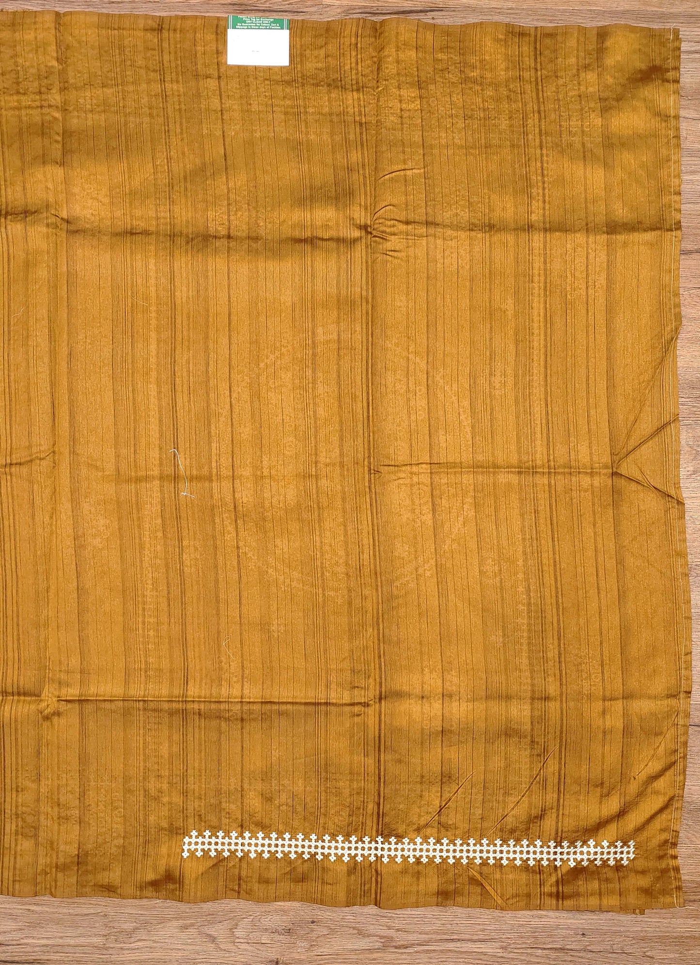 Embroidery on Blend Tussar Silk