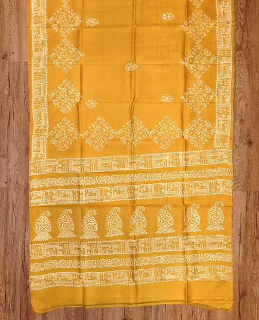 Bishnupuri Silk Print