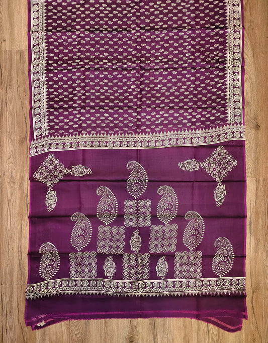 Bishnupuri Silk Print