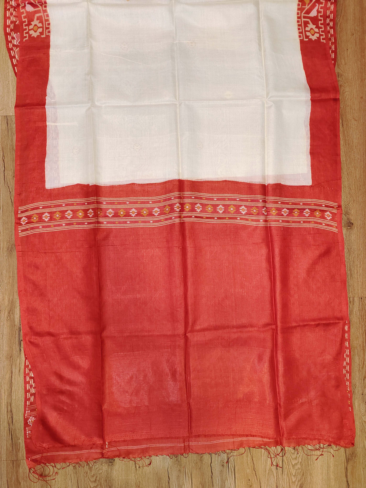 Tussar Jamdani