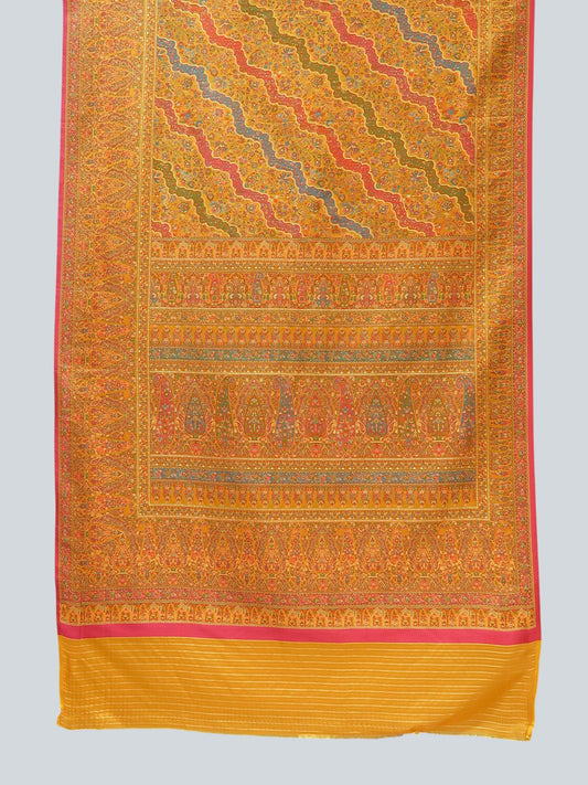 Kani-Inspired Banarasi Silk Saree with Multicolor Weave