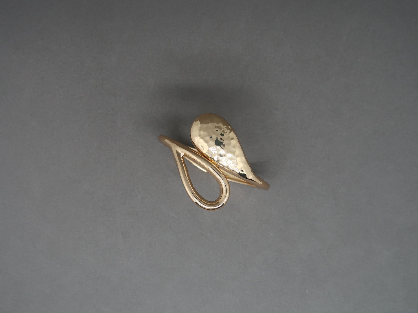 Hammered Gold Statement Cuff