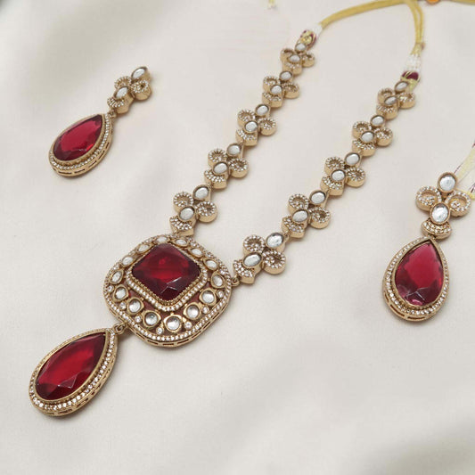 Rajsi Ruby Drop Set