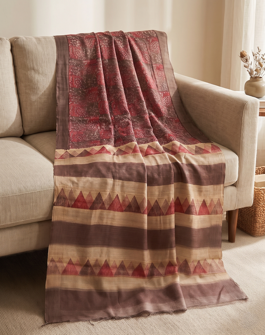 Tussar Print