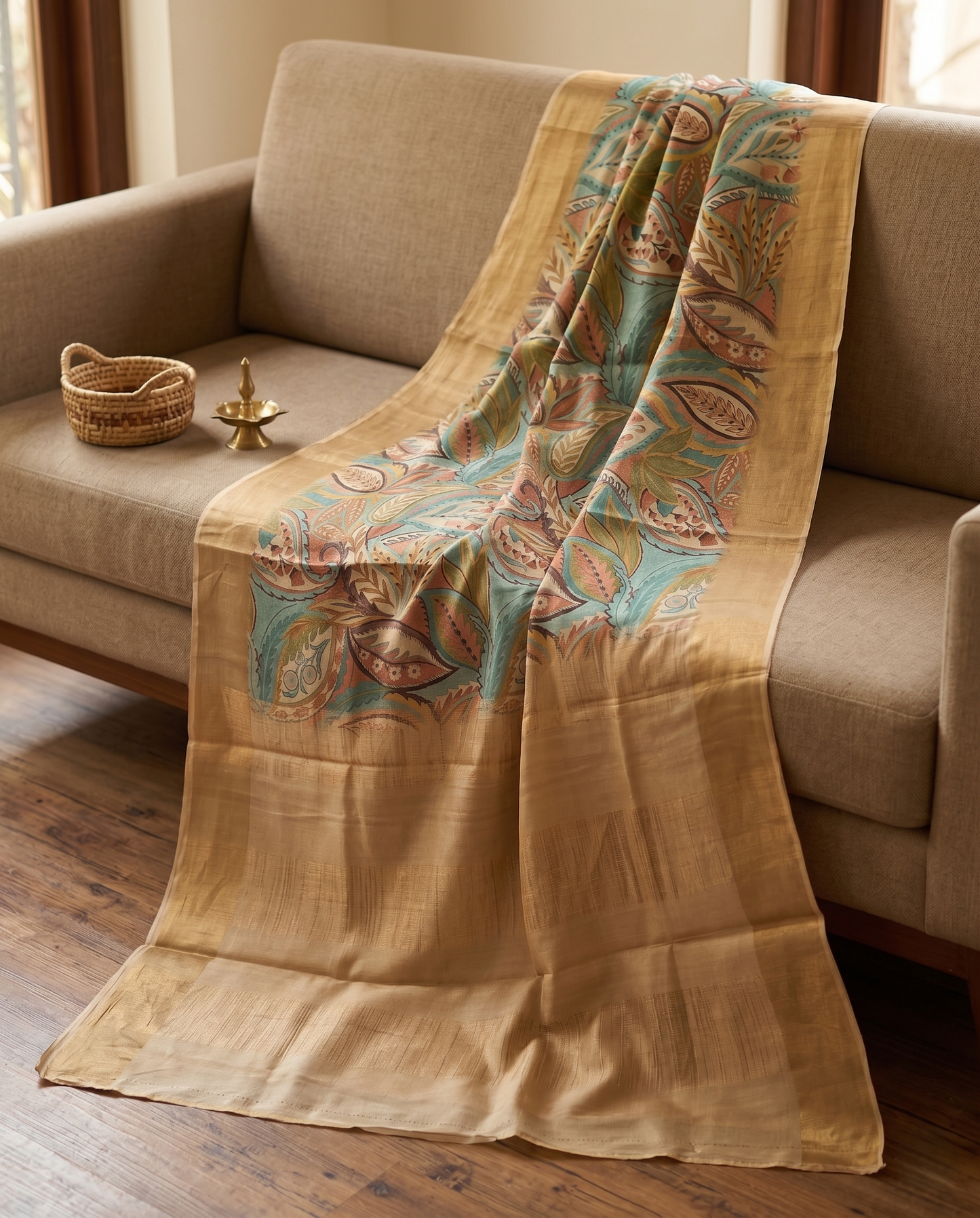 Tussar Print