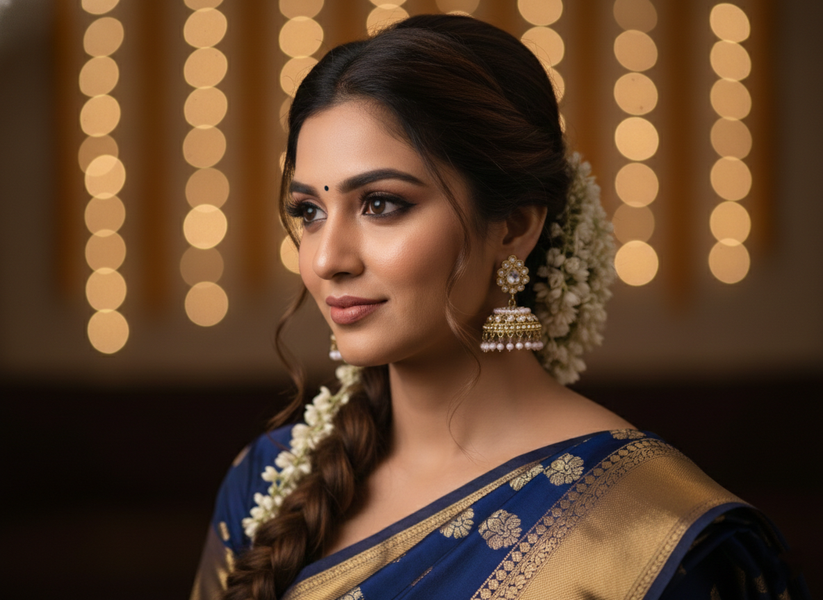 Blush Jhumka Drops