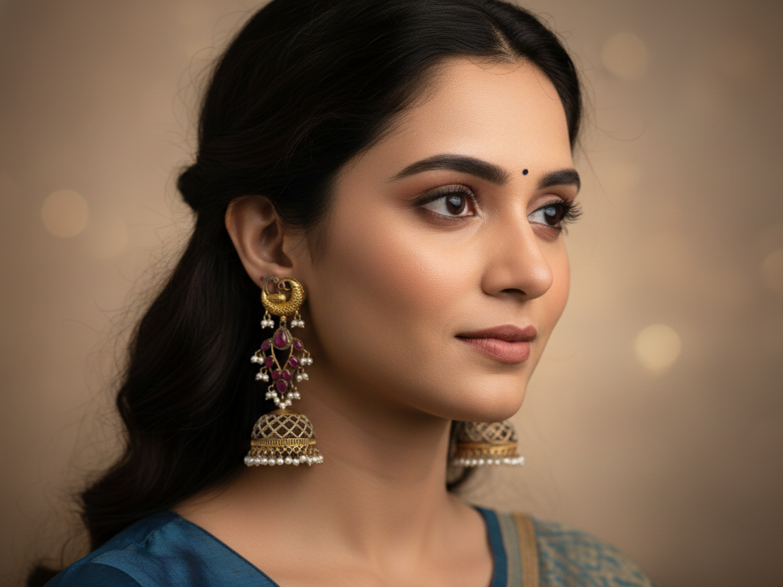 Regal Jhumka Drops