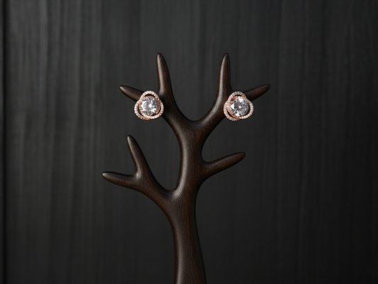 Crystal Halo Studs