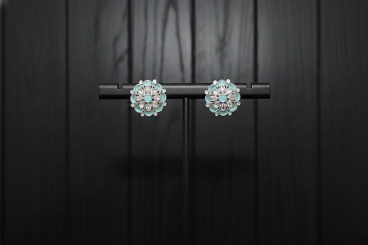 Aqua Bloom Studs