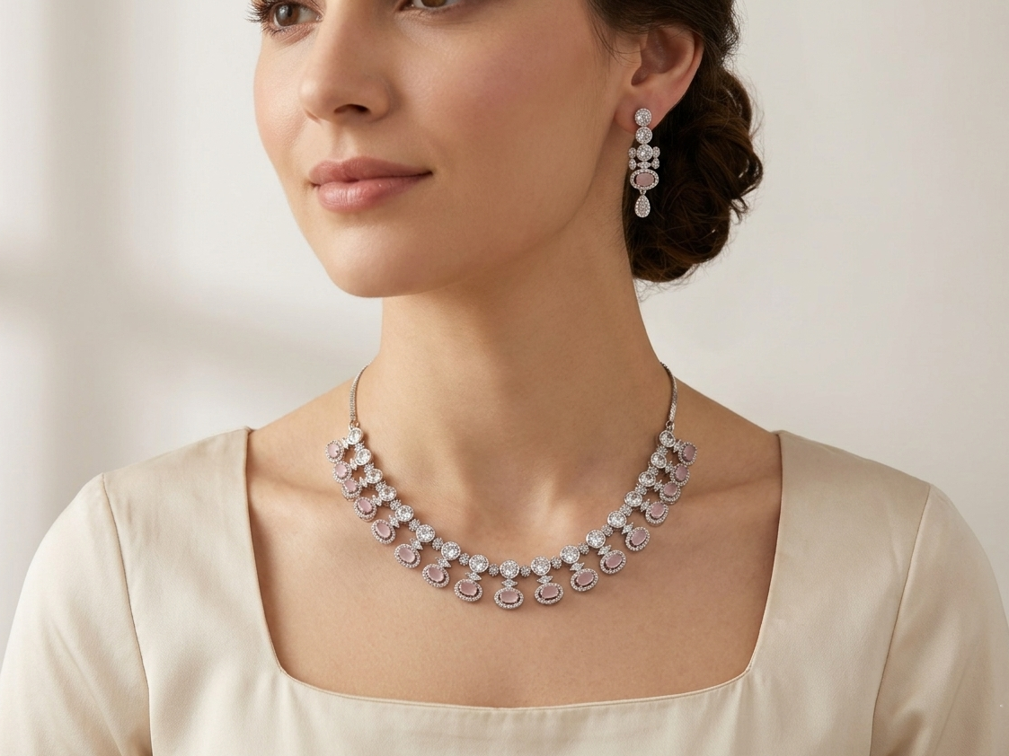 Blush Crystal Elegance