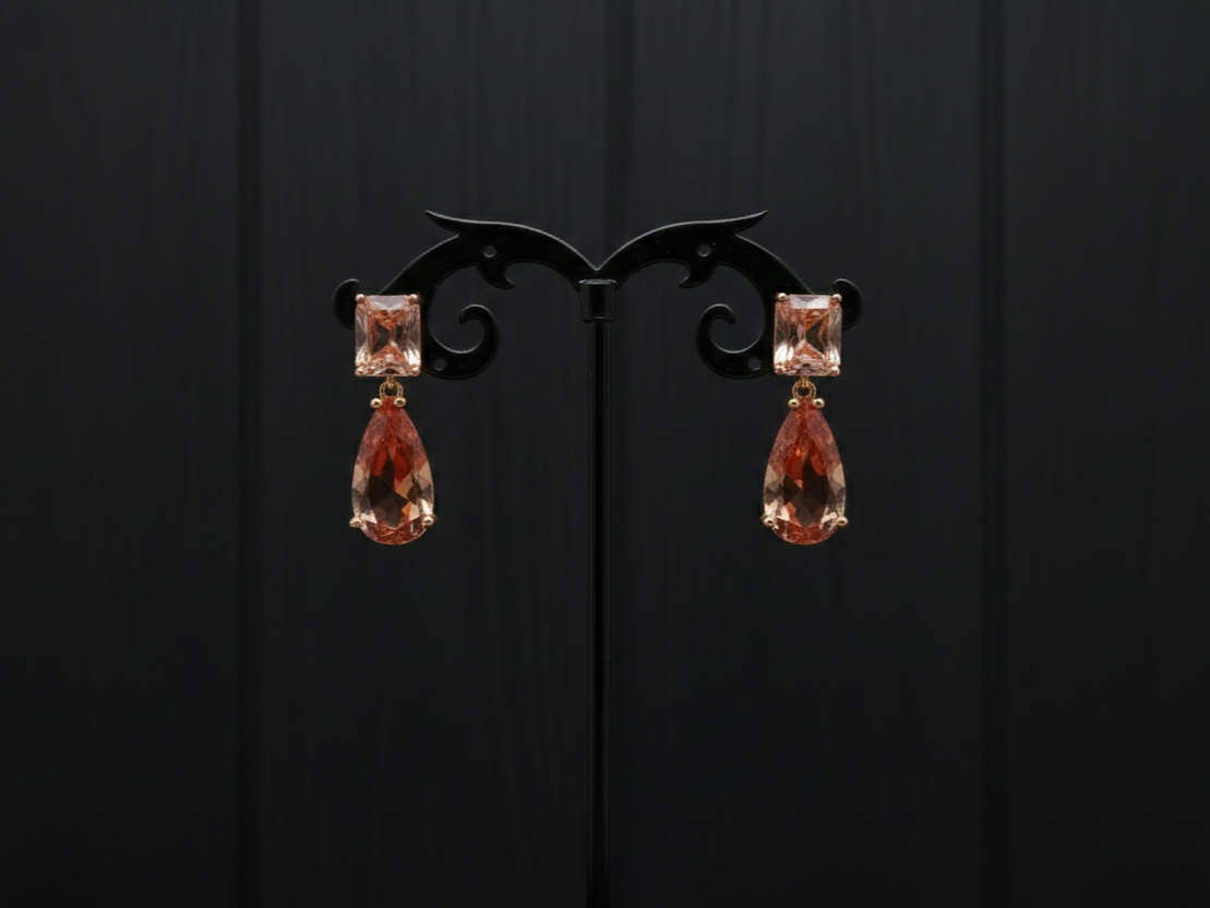Blush Drop Earrings