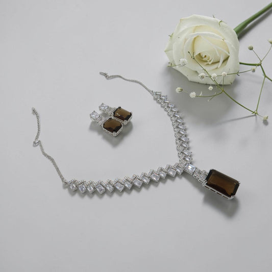 Smoky Crystal Elegance