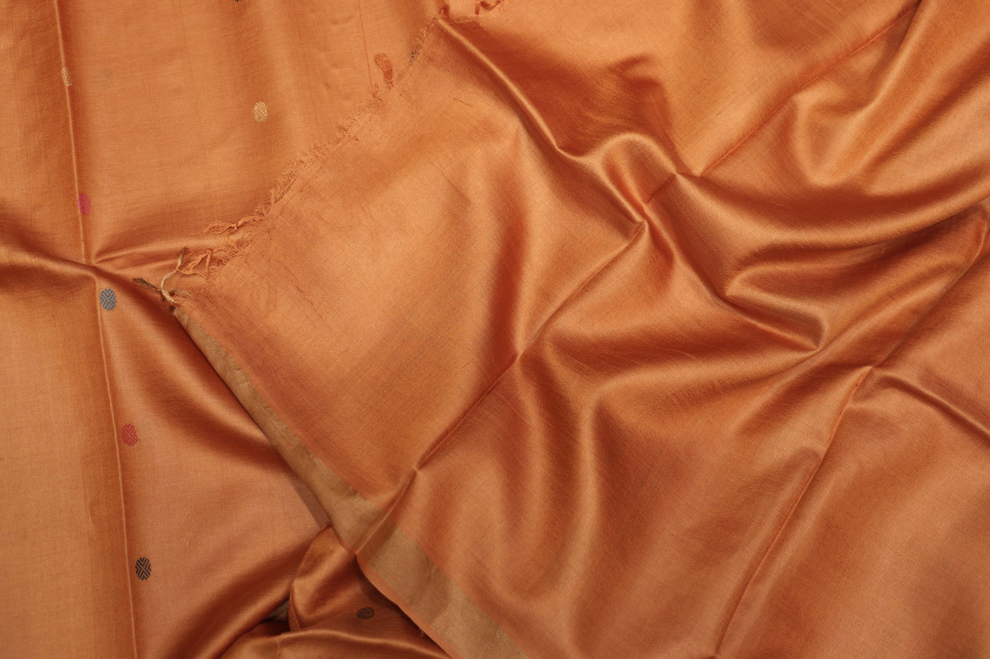 Pure Tussar Silk Saree with Woven Pallu