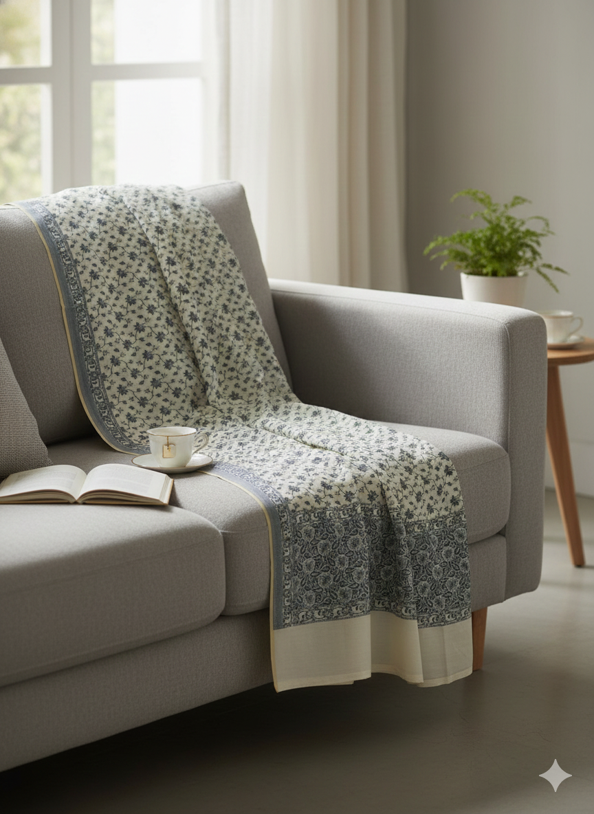 Kora Cotton Banarasi Saree