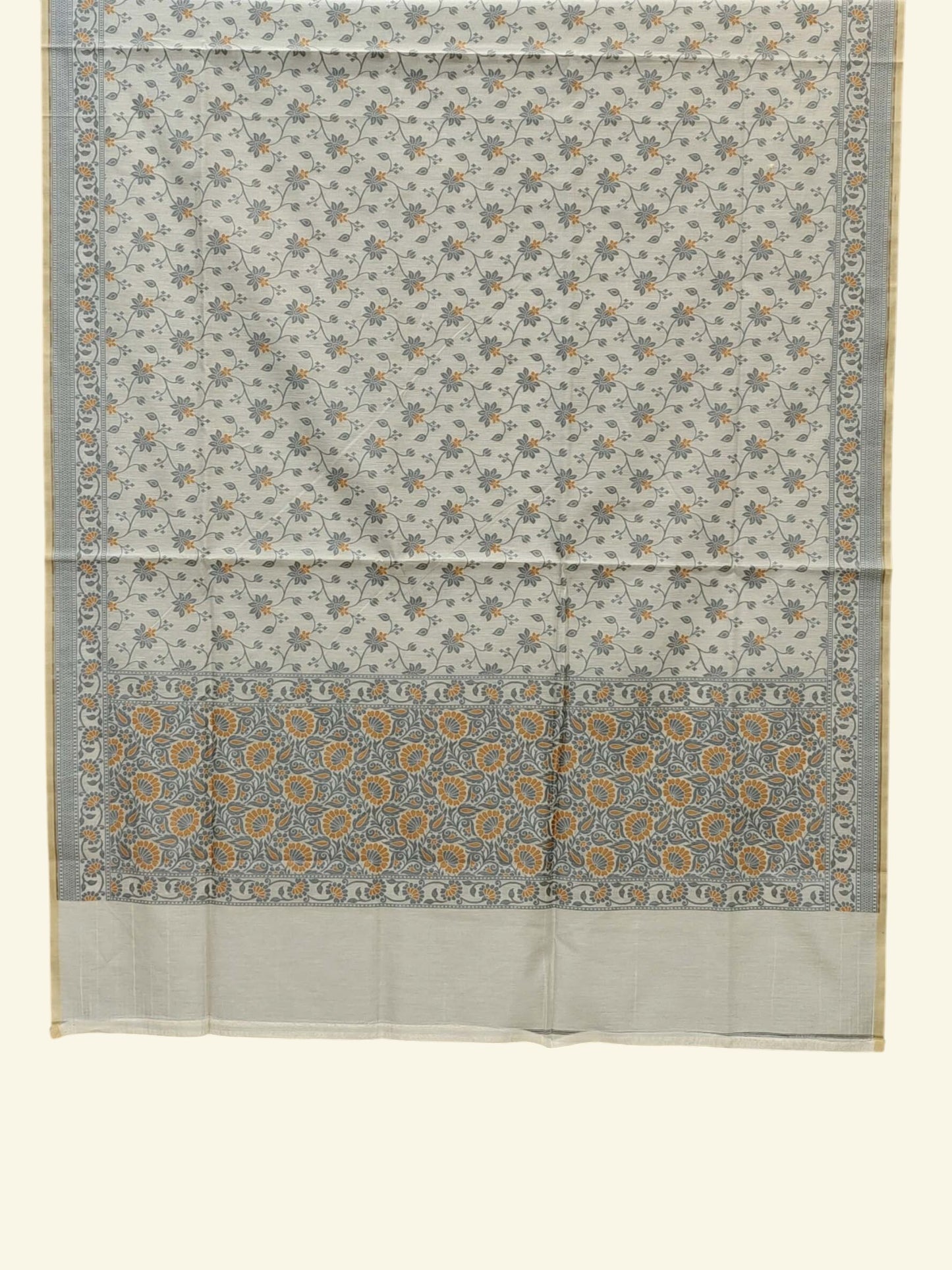 Kora Cotton Banarasi Saree