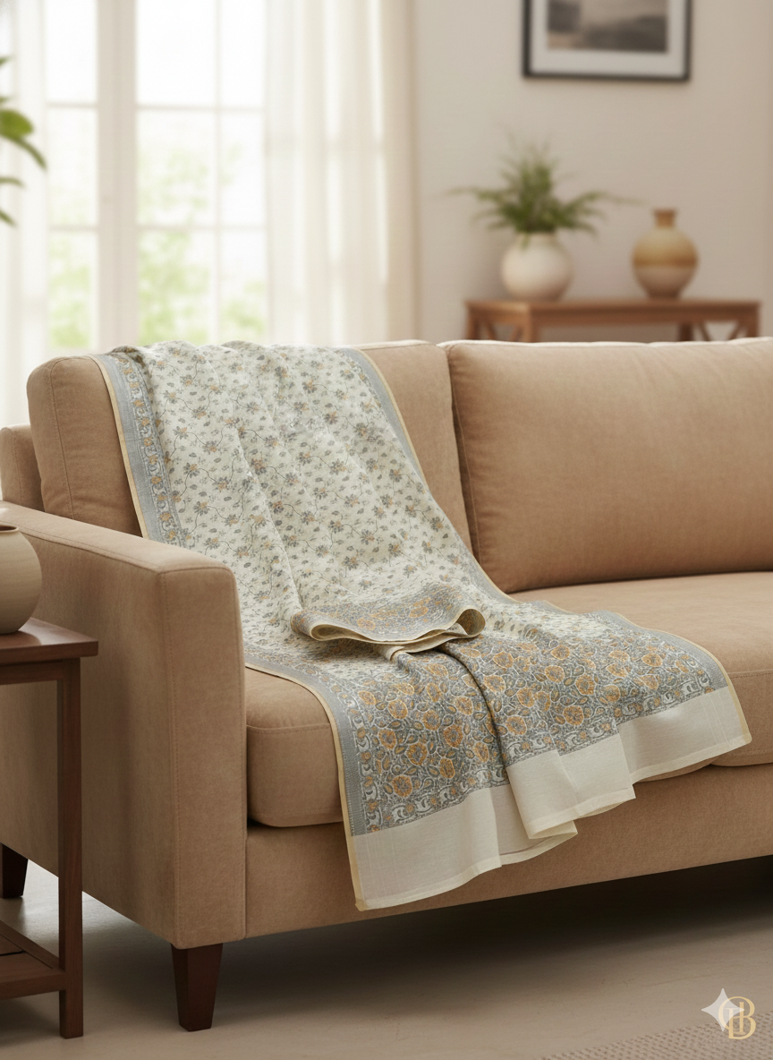 Kora Cotton Banarasi Saree