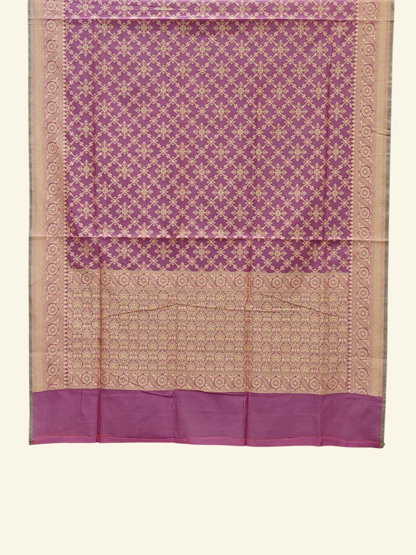 Kora Cotton Banarasi Saree