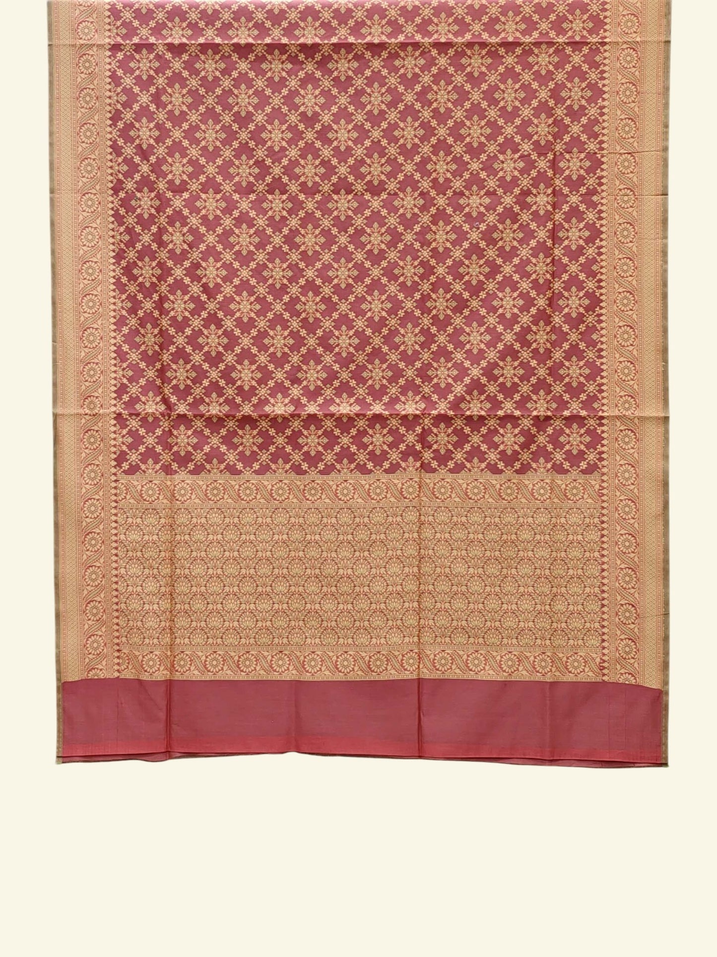 Kora Cotton Banarasi Saree