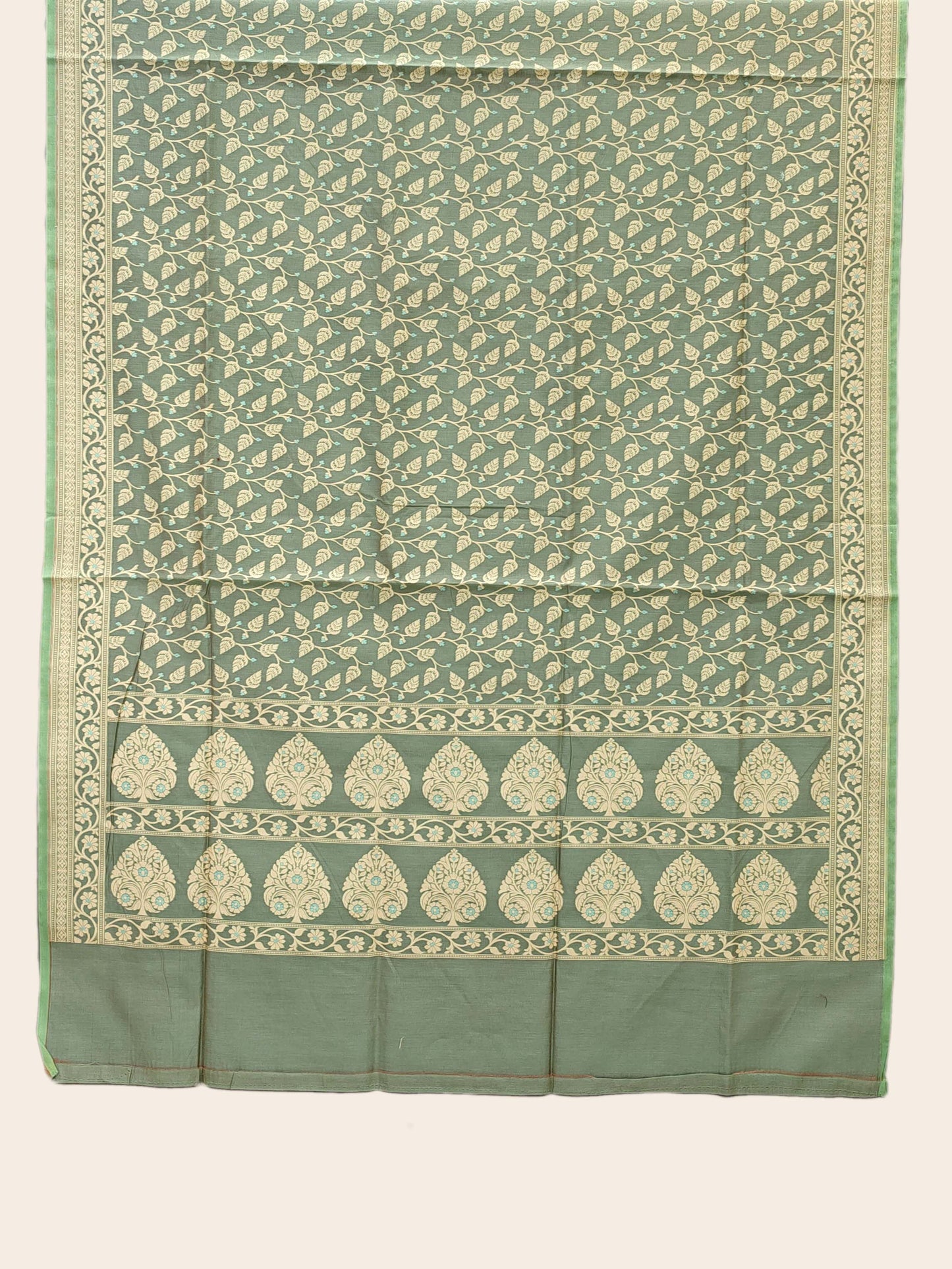 Kora Cotton Banarasi Saree