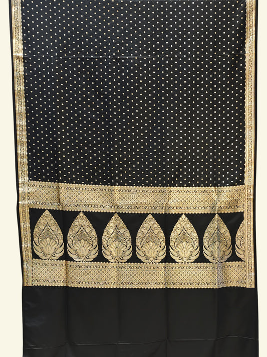 Mashru Banarasi Saree Ornate Pallu