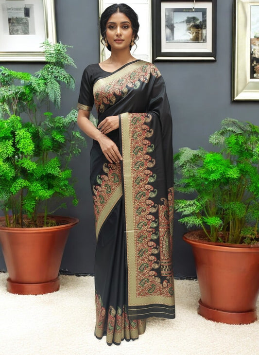 Kashmiri Kani Work Saree