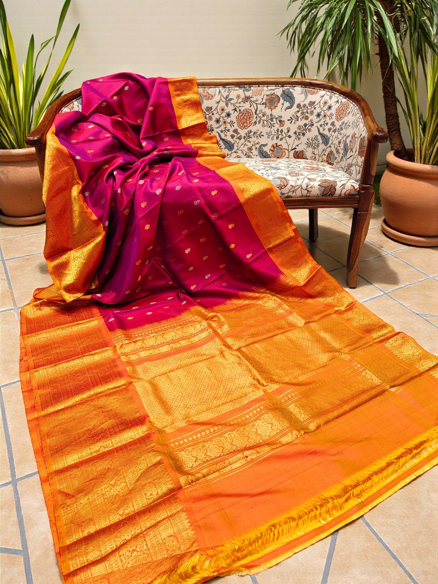 Pure Kanjivaram Silk Saree