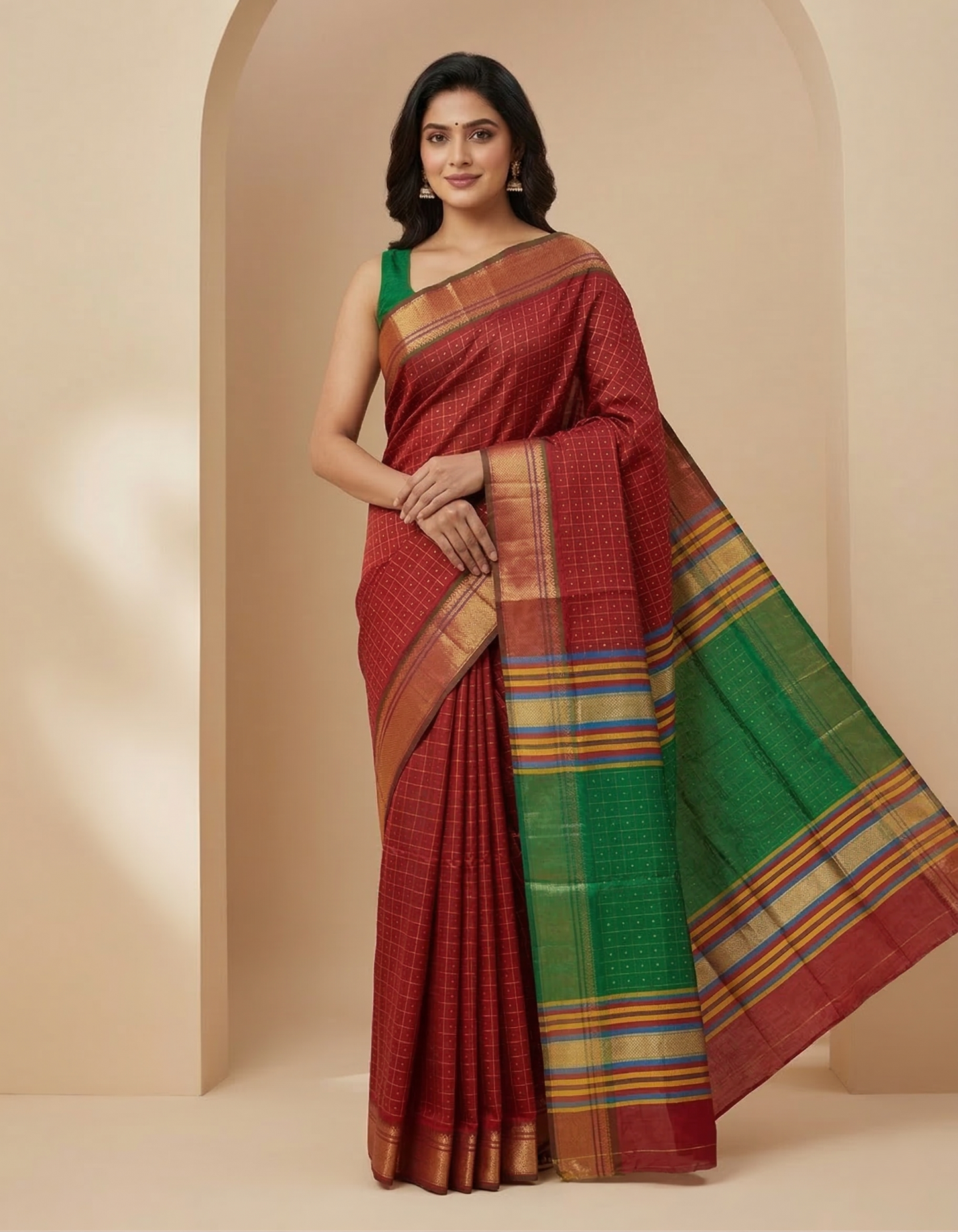 Bishnupuri Kataan Silk