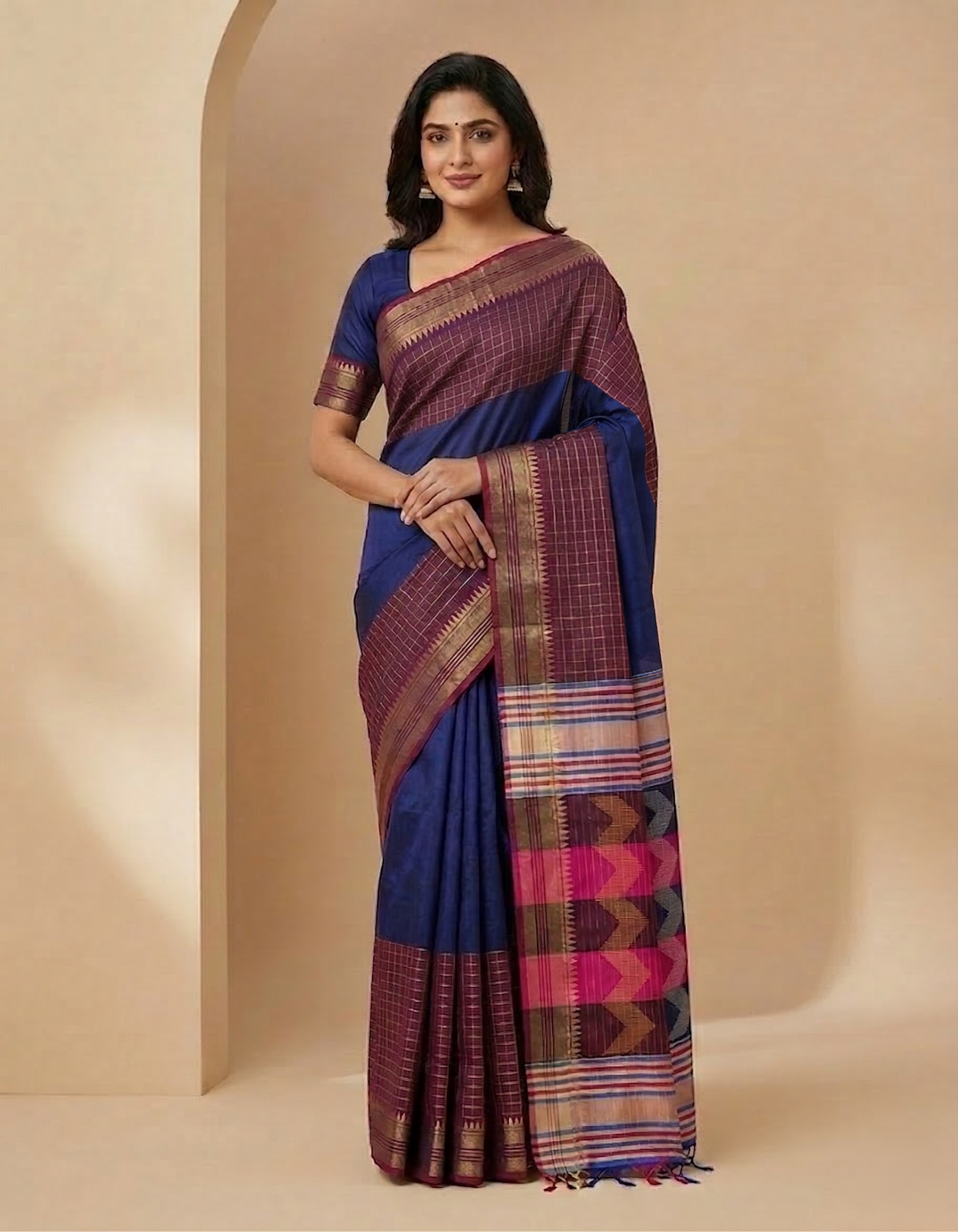 Bishnupuri Kataan Silk