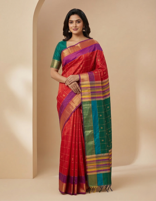 Bishnupuri Kataan Silk