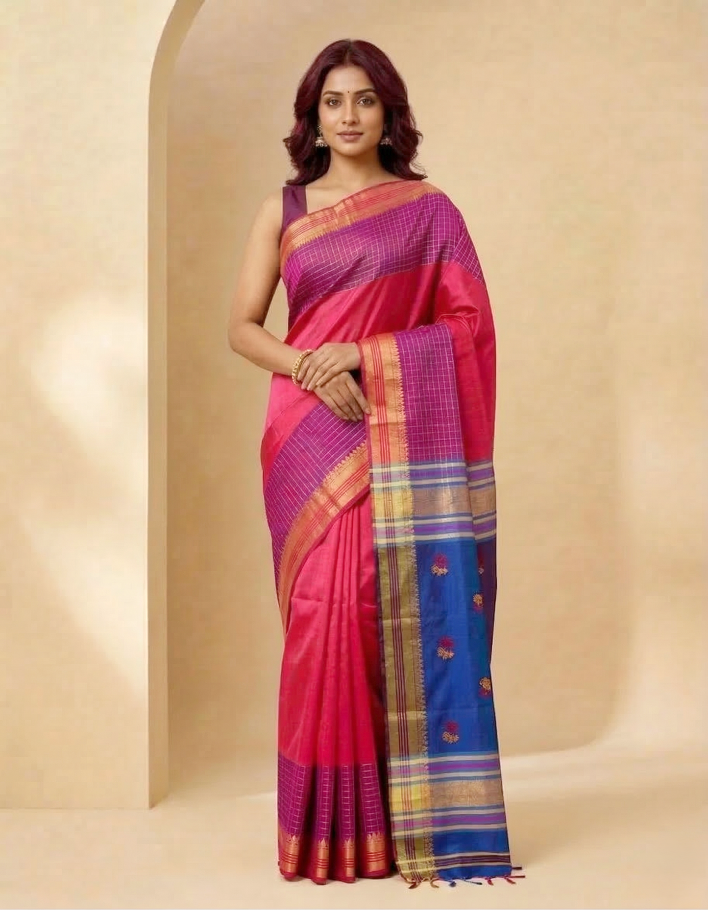 Bishnupuri Kataan Silk