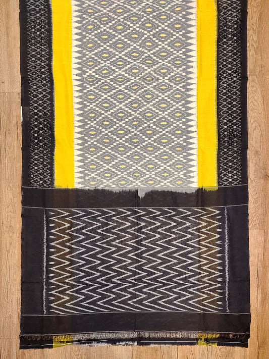 Cotton Ikat Saree